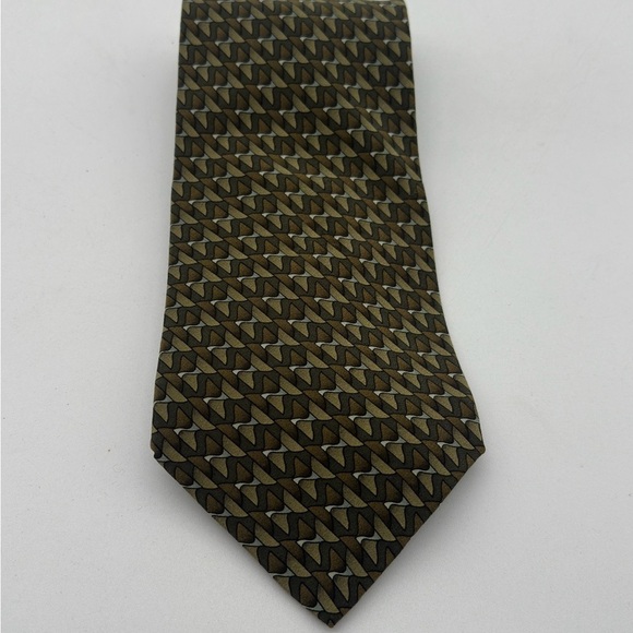 Vintage Grateful Dead Necktie Twelve Souls In Communion 9th Set Silk Tie Green - Picture 1 of 6